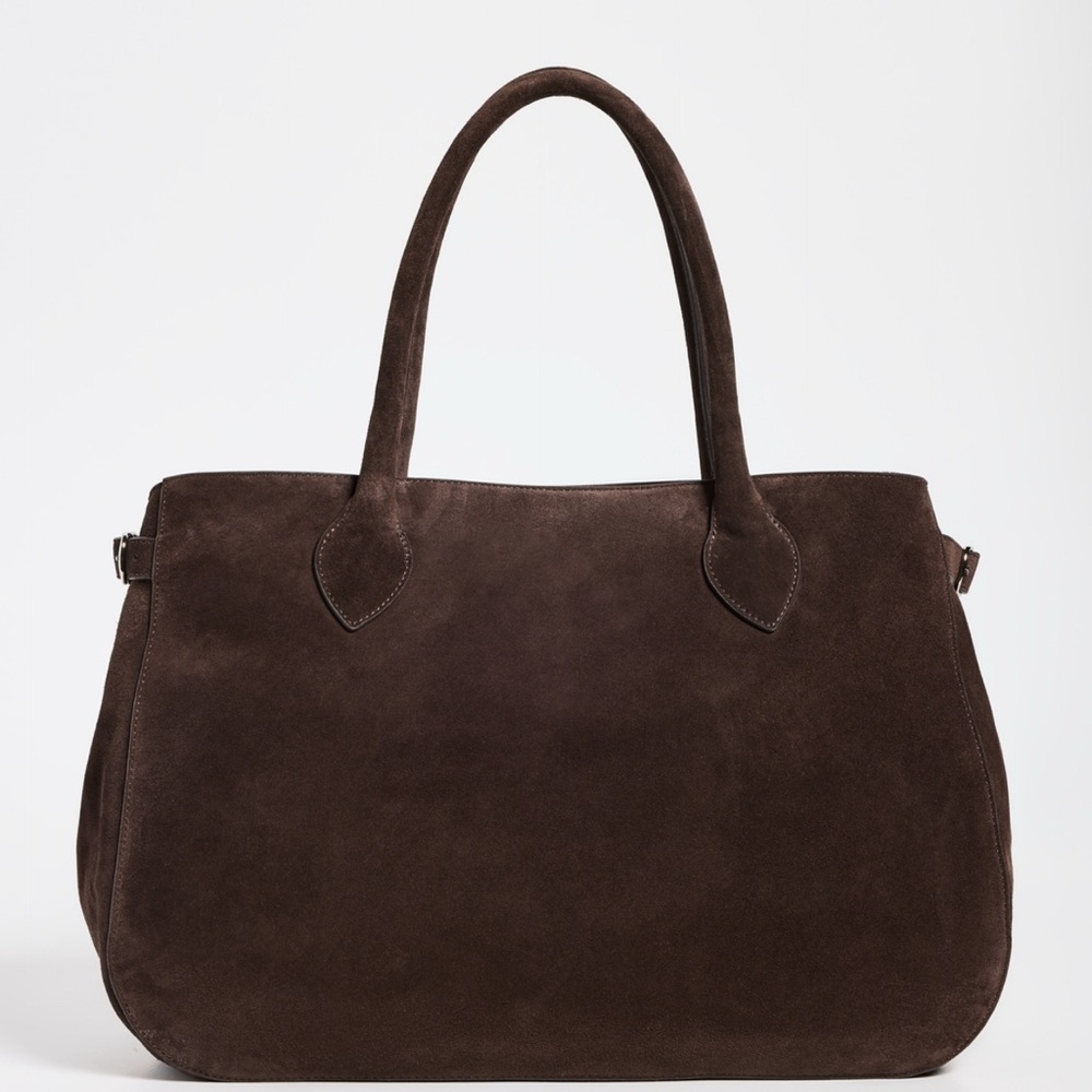 Reformation Brown Suede Tote Bag